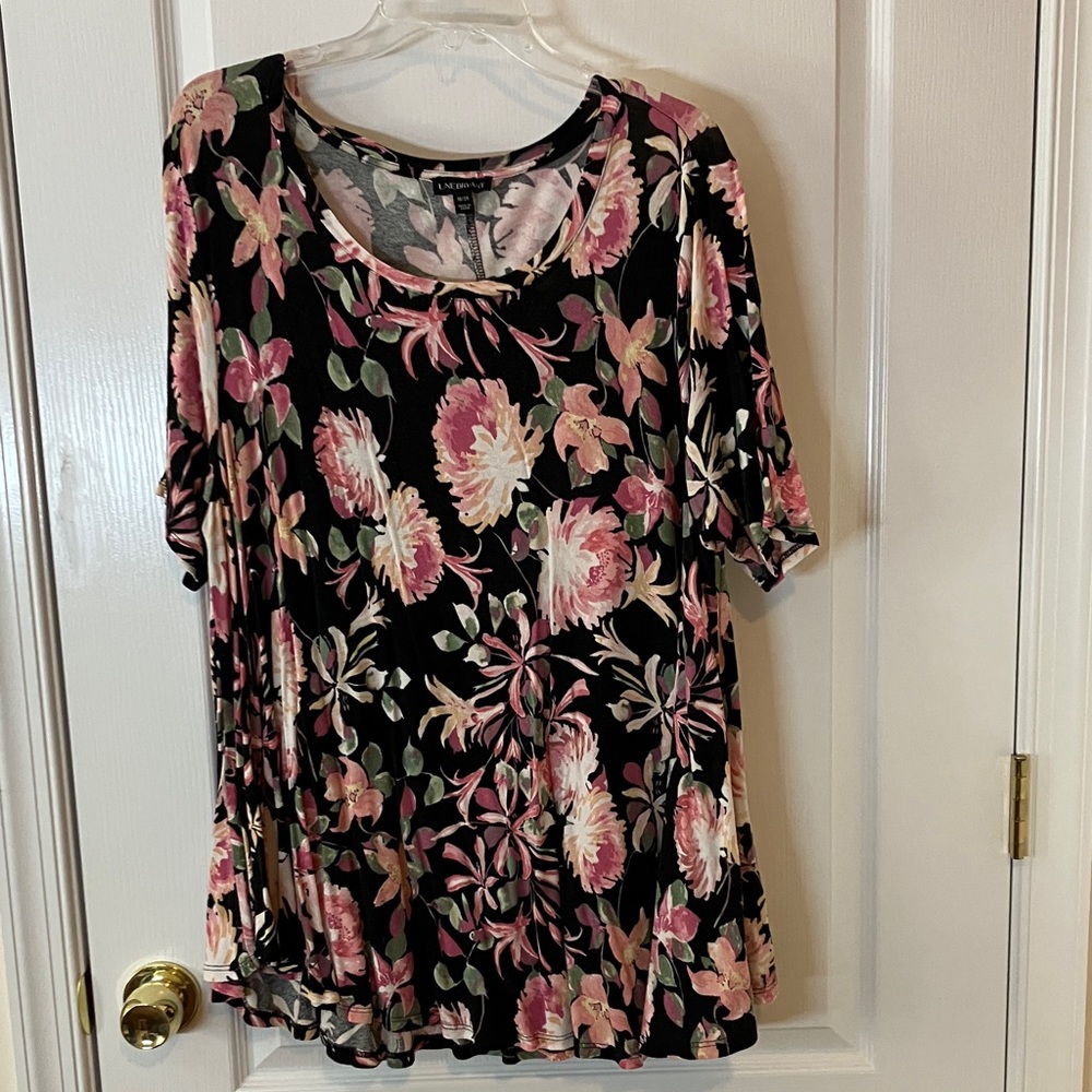 18/20 plus size rayon knit swing top